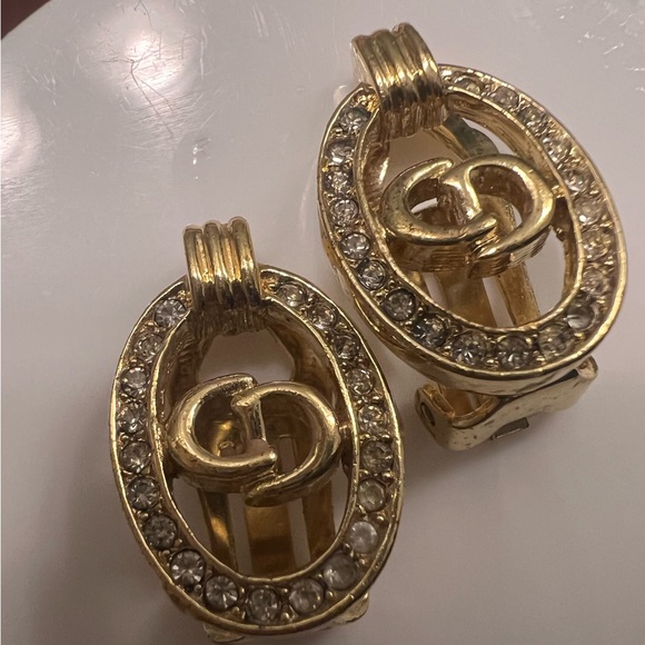 AUTHENTIC Christian Dior earrings - Picture 5 of 7